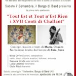 "Tout Est et Tout n'Est Rien - i 17 Conti di Challant"