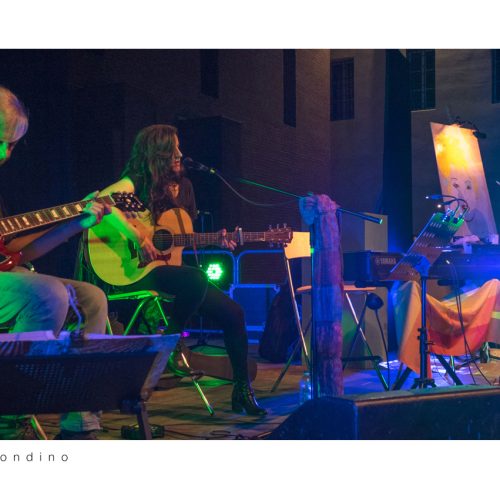 True Colors - Un Viaggio Nei Colori Della Musica - Omaggio a Cyndi Lauper - ideato da Maria Olivero in concerto con Massimo Bonelli,  Mauro Roasio, Carlo Montana, Micol Rindone - photo by Carla Mondino