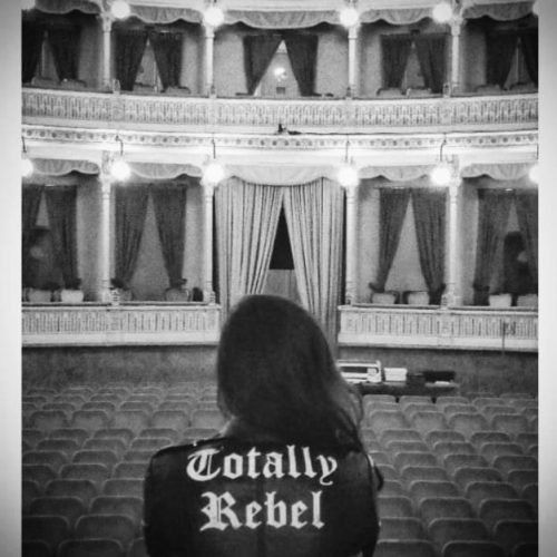 Maria Olivero - before the show - 2018 Teatro Coccia